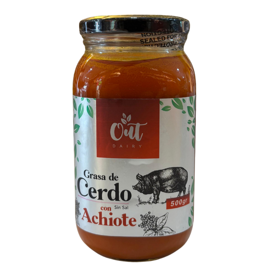 GRASA DE CERDO CON ACHIOTE - OUT DAIRY