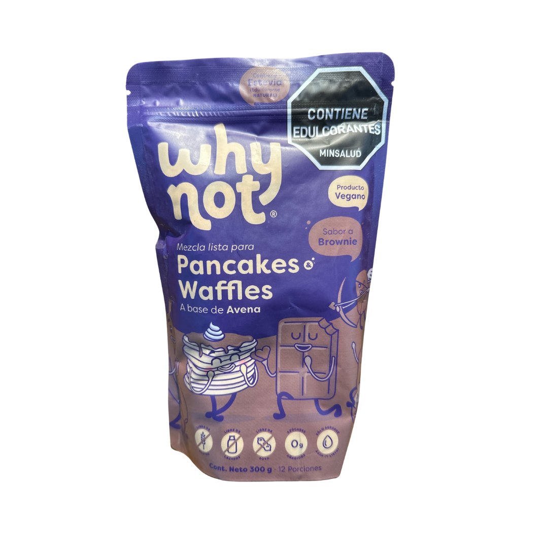 MEZCLA LISTA PARA PANCAKES Y WAFFLES - WHY NOT