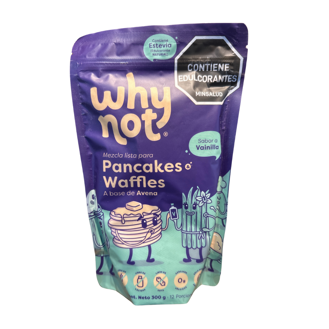 MEZCLA LISTA PARA PANCAKES Y WAFFLES - WHY NOT