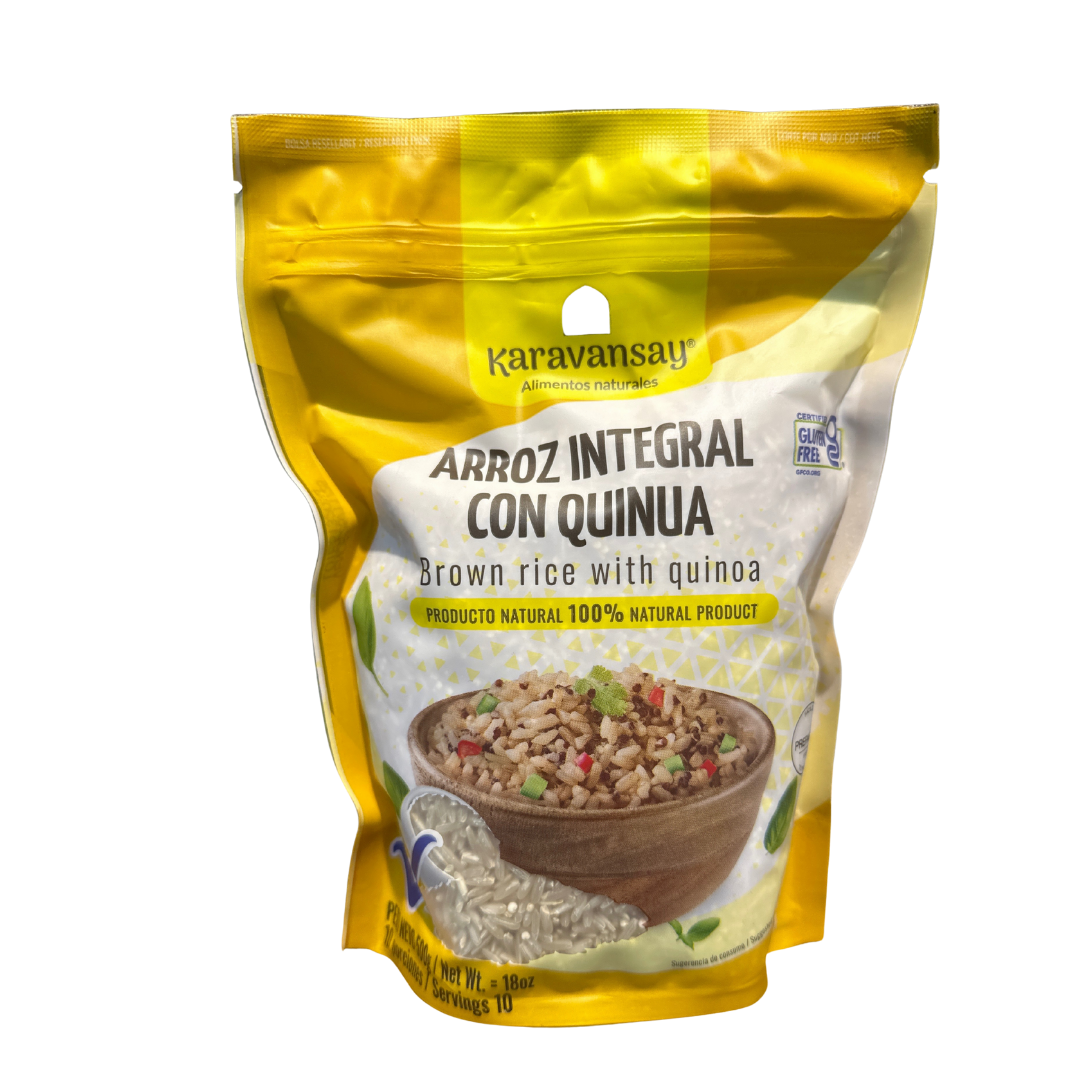 ARROZ INTEGRAL CON QUINUA - KARAVANSAY