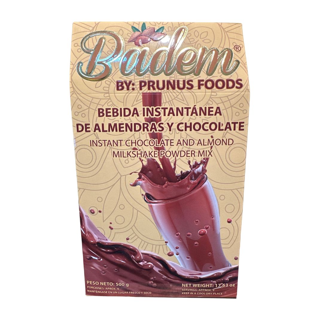 BEBIDA INSTANTÁNEA DE ALMENDRAS Y CHOCOLATE - BADEM