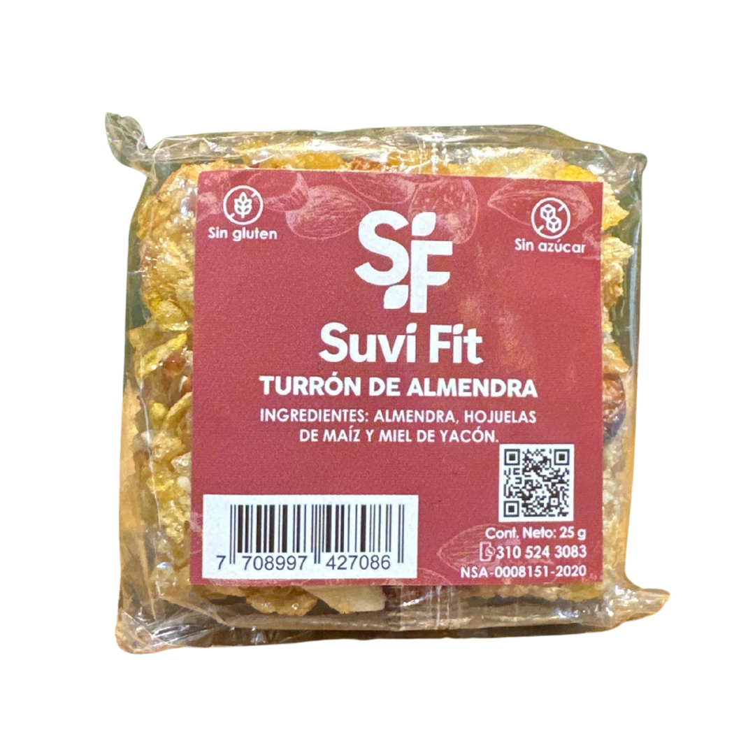 TURRÓN DE ALMENDRAS - SUVI FIT