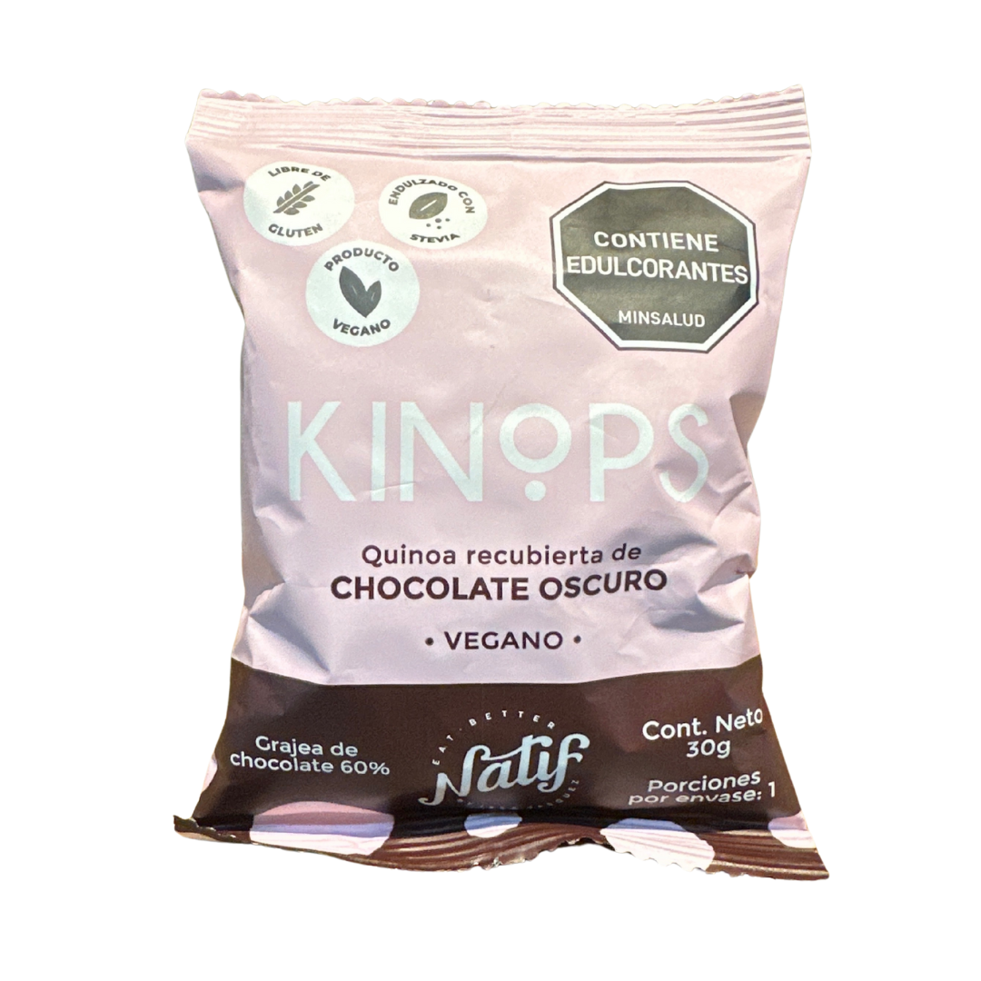 QUINUA RECUBIERTA DE CHOCOLATE - KINOPS