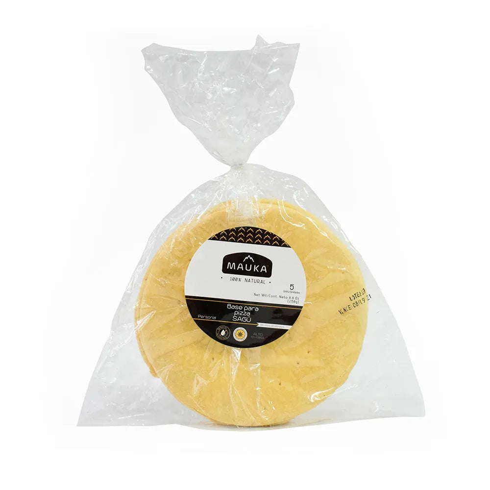 BASE PARA PIZZA SAGÚ - MAUKA