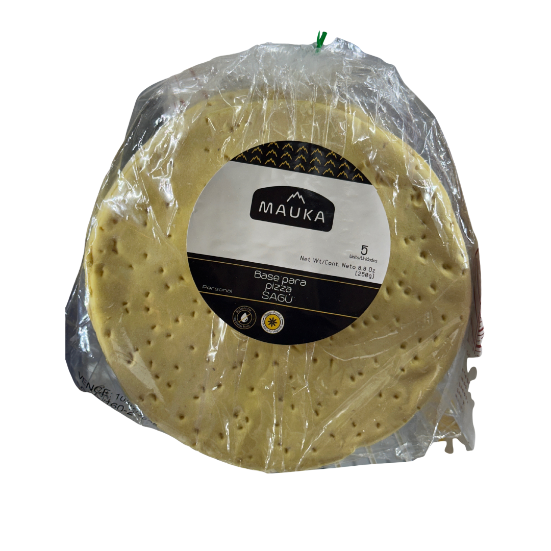 BASE PARA PIZZA SAGÚ - MAUKA
