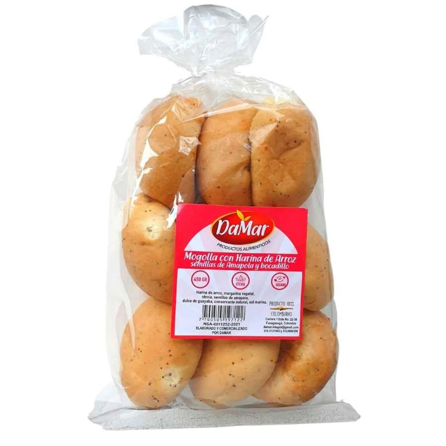 MOGOLLAS DE BOCADILLO - DAMAR