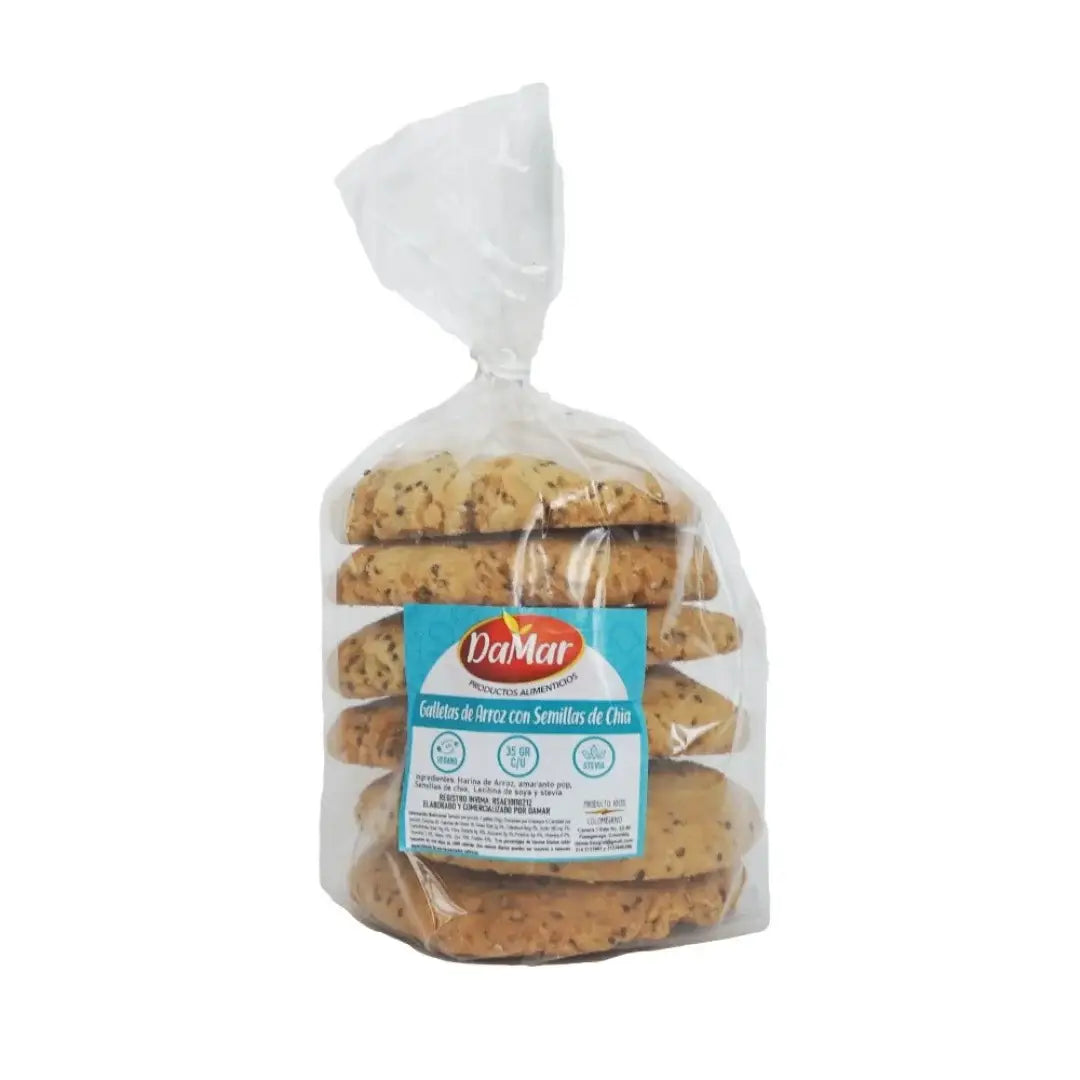 GALLETAS DE ARROZ X6 UDS - DAMAR