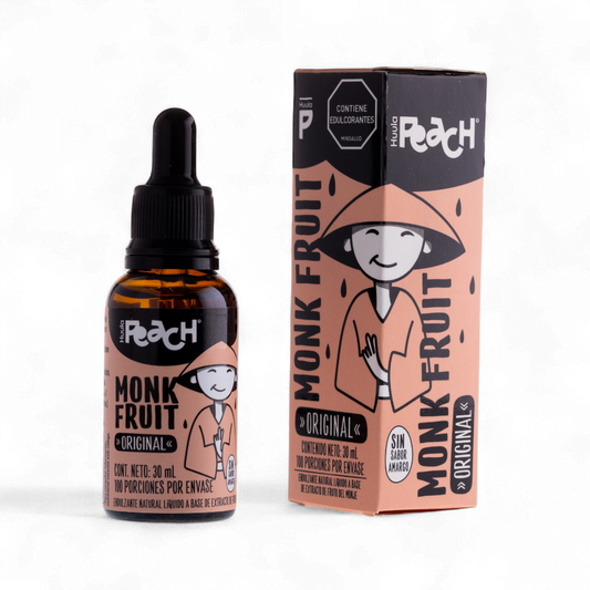 MONKFRUIT X 30ML - HUULA PEACH