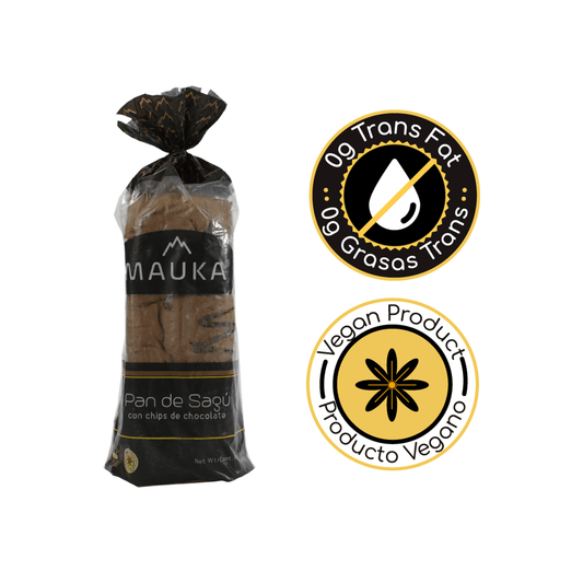 PAN DE SAGÚ CON CHOCOLATE X 450GR - MAUKA