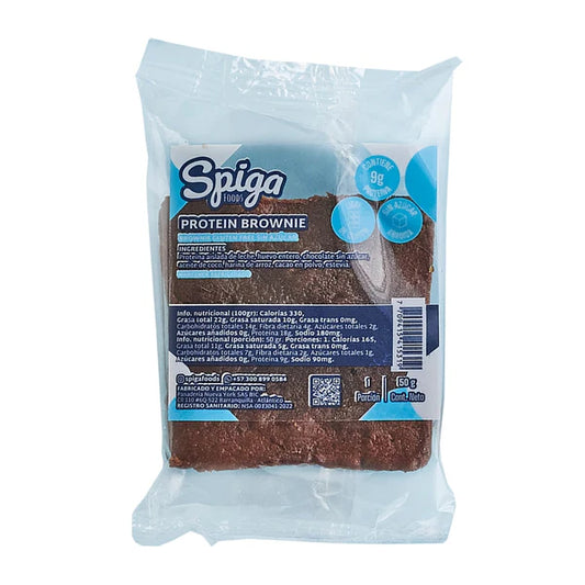 BROWNIE DE PROTEINA X 50GR - SPIGA