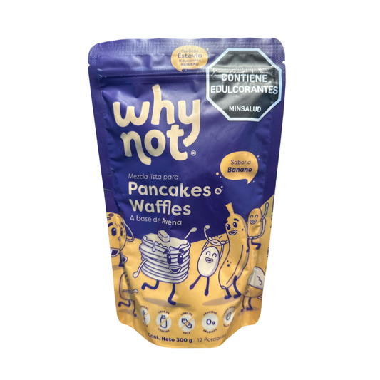 MEZCLA LISTA PARA PANKACES Y WAFFLES - WHY NOT