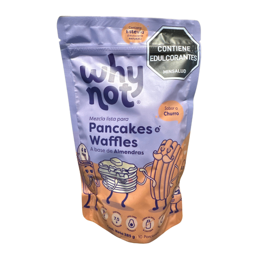MEZCLA PARA PANCAKES Y WAFFLES - WHY NOT