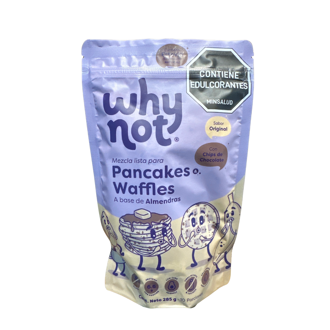 MEZCLA LISTA PARA PANCAKES Y WAFFLES - WHY NOT