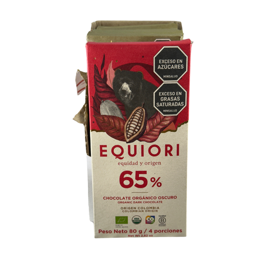 CHOCOLATE ORGÁNICO OSCURO - EQUIORI