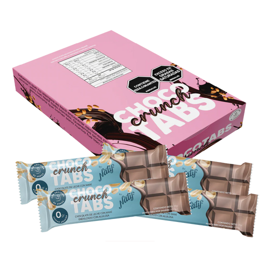 CHOCO TABS CRUNCH X 35GR