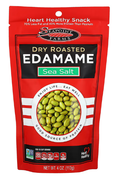 EDAMAMES TOSTADOS X 130GR - SEAPOINT FARMS