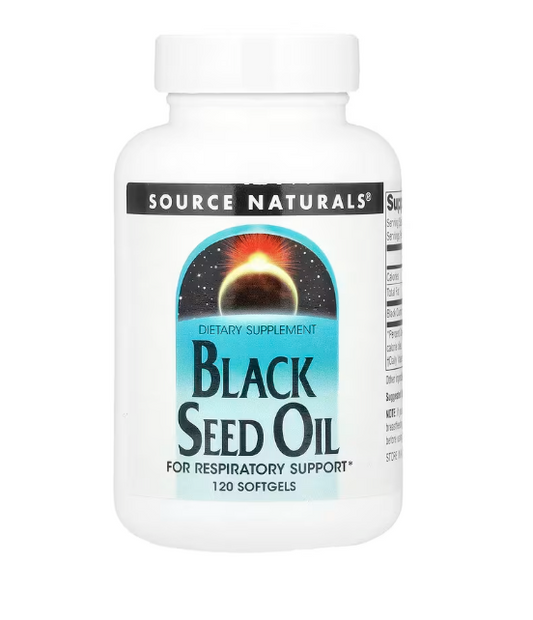 CÁPSULAS DE ACEITE DE COMINO NEGRO X 120CAP - SOURCE NATURALS