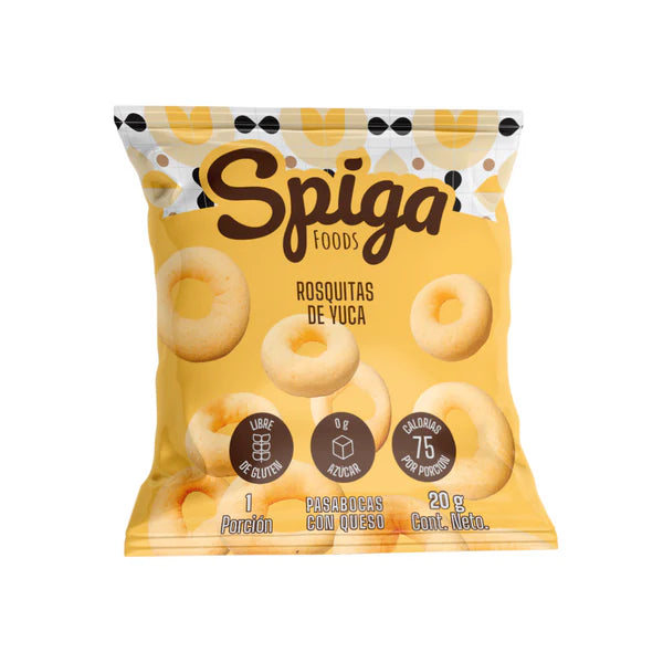 ROSQUITAS DE YUCA X 20GR - SPIGA