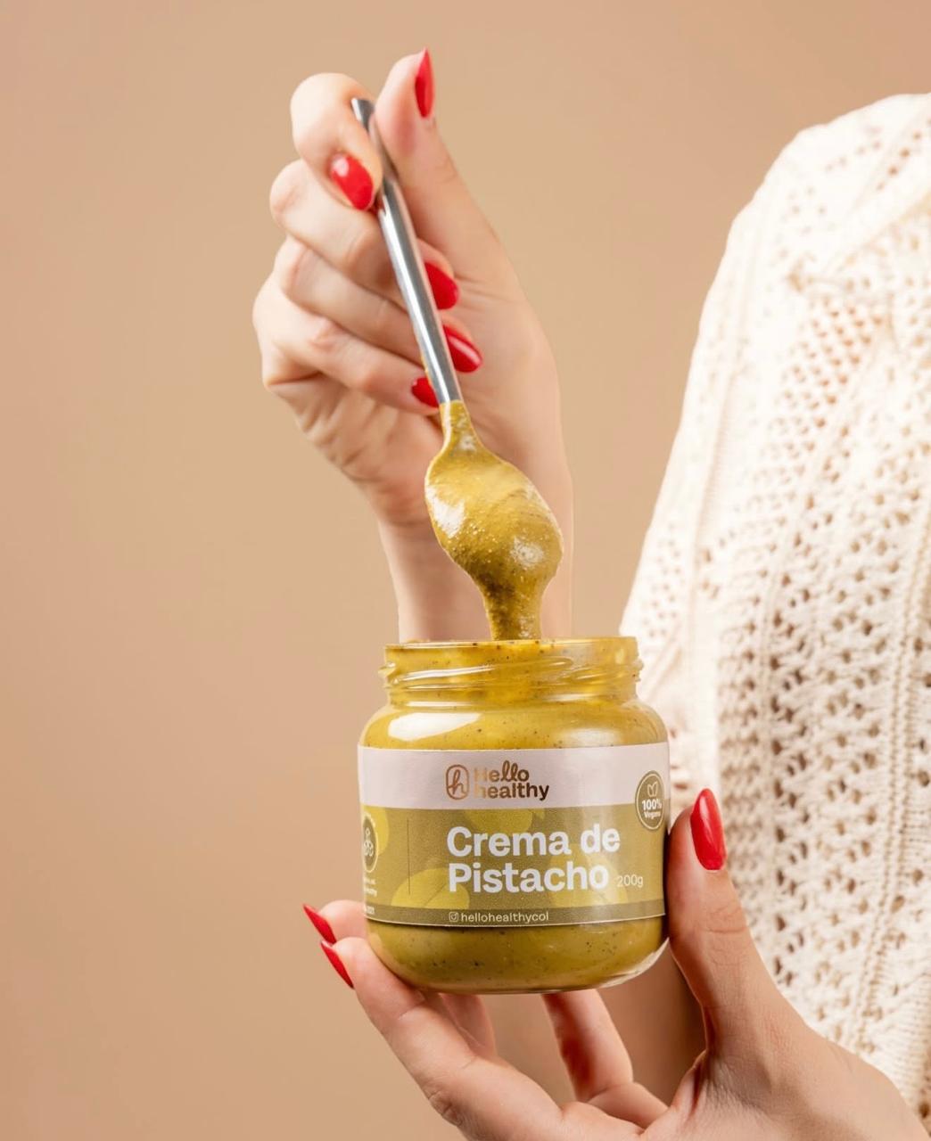 CREMA DE PISTACHO X 200GR - HELLO HEALTHY