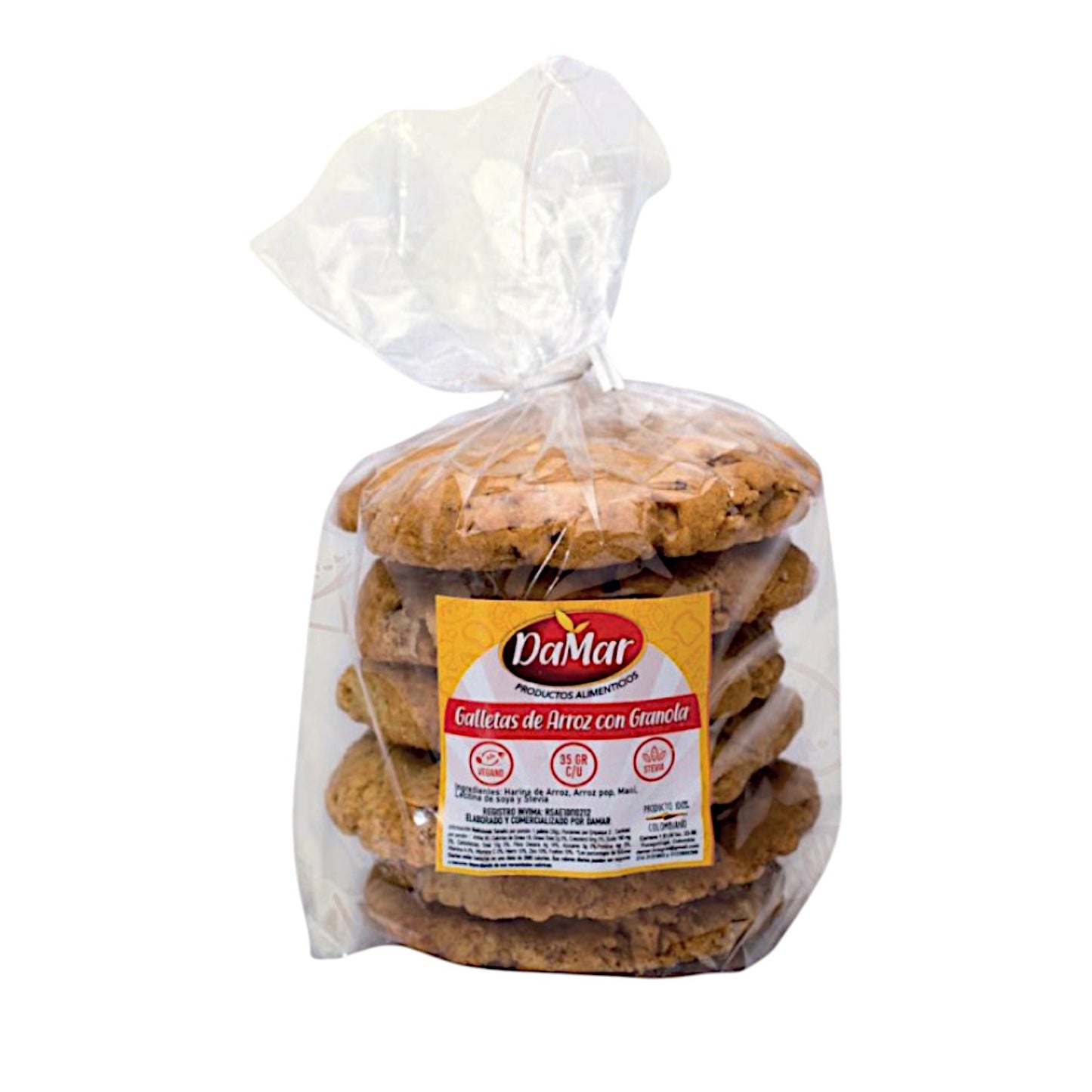 GALLETAS DE ARROZ X6 UDS - DAMAR
