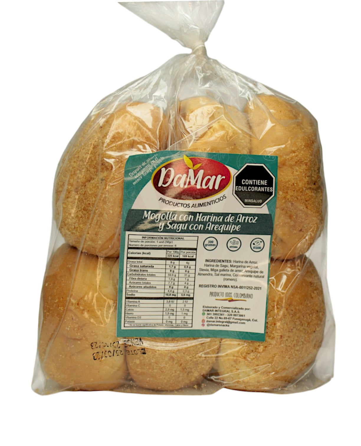 MOGOLLAS DE AREQUIPE DE ALMENDRAS - DAMAR